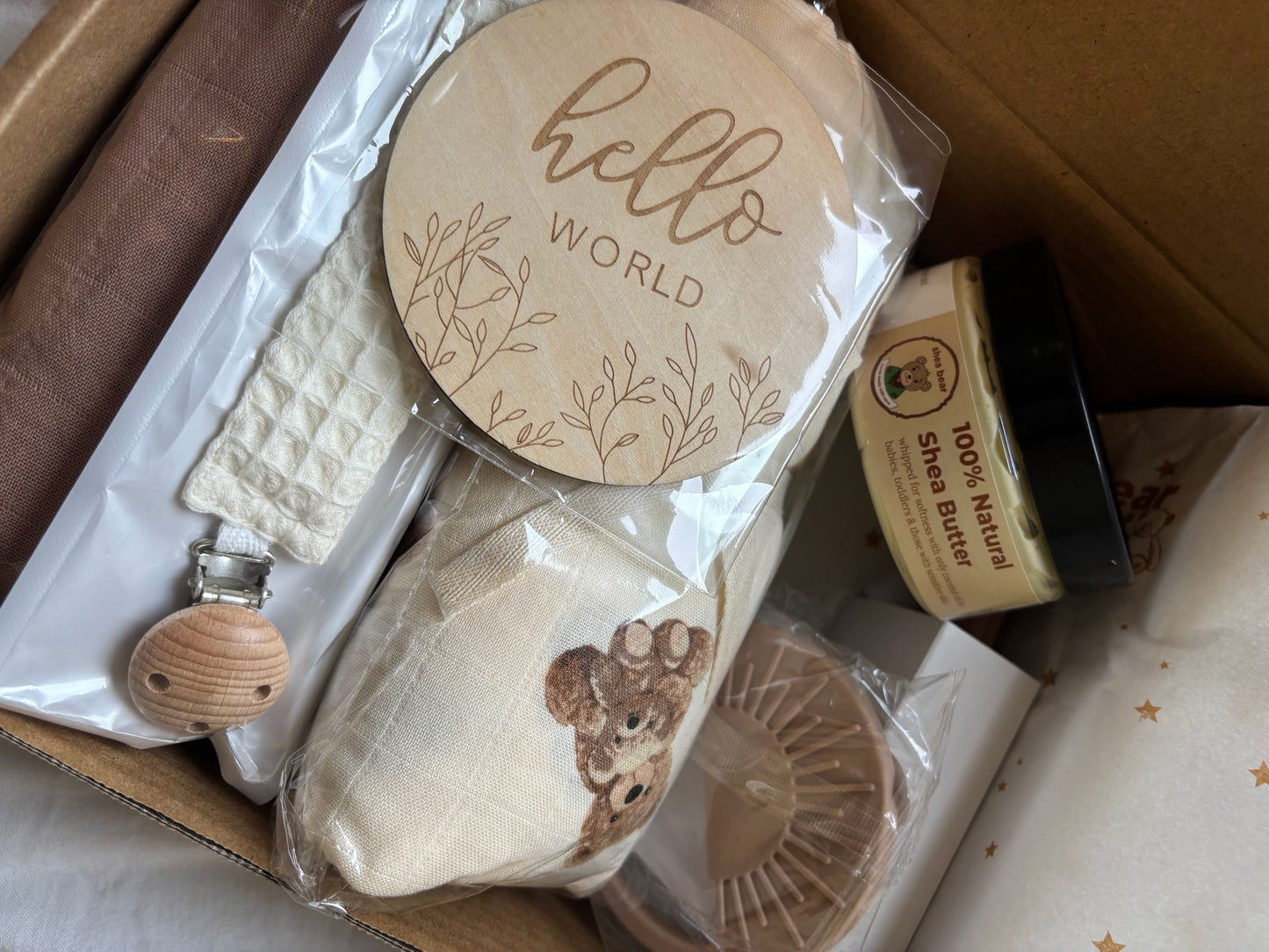 The Shea Bear Snuggle Box – A Thoughtful Gift for New Mums & Their Little Ones